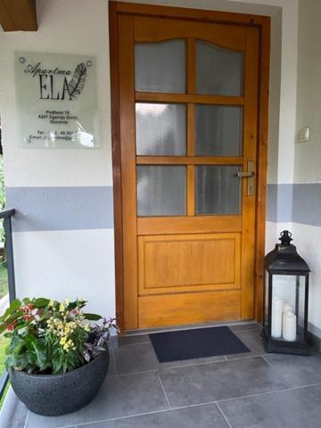 Apartma Ela Zgornje Gorje Kültér fotó